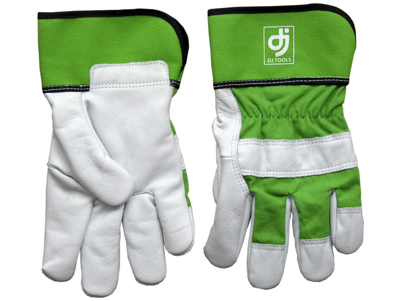 ARBEJDSHANDSKE TIGERPLUS   STR 11 GUL ELLER GRØN FARVE