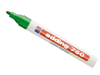 MARKER EDDING 750 2-4MM GRØN