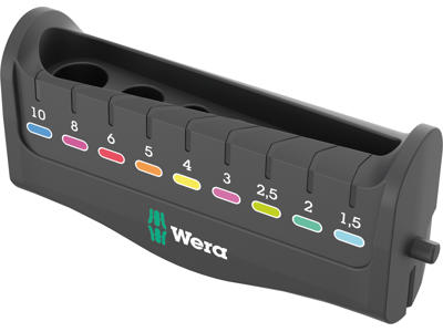 WERA VINKELNØGLESÆT 950/9 Hex-Plus 8, METRISK, STELFORKROMET, 10 DELE