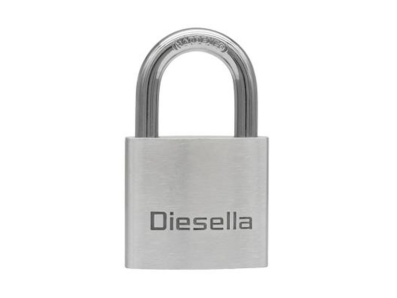 DIESELLA HÆNGELÅS LARGE 38MM ALUMINIUM