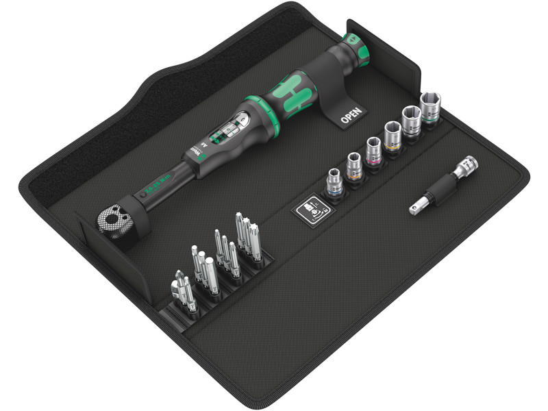WERA Click-Torque A 6 Set 1, 2,5-25 NM, 20 DELE