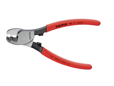 KNIPEX 95 11 165A KABLESAKS MAX Ø12MM KO 165MM