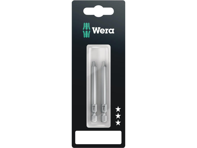 WERA BITS MED BORING 867/4 Z TORX® BO SB, TX 30 X 70 MM, 2 DELE