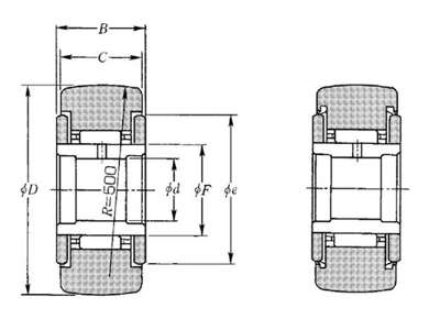 NTN NATR10LL/3AS YOKE TYPE TRACK ROLLER 10X30X15