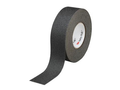 3M SAFETYWALK 310 SKRIDSIKRINGSTAPE SORT 25 MM TYPE BLØD MEDIUM 18.3 MTR.