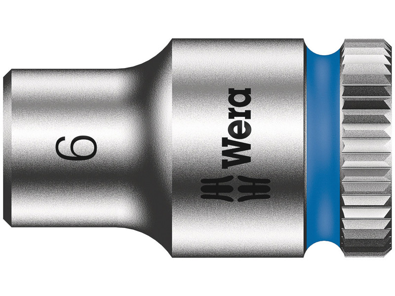 WERA ZYKLOP-TOPPE MED 1/4"-TILSLUTNING 8790 HMA, 6 X 23 MM