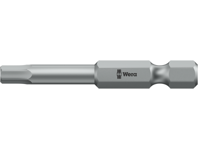 WERA BITS 840/4 Z HEX+ 2,5 X 50 MM 2.5 X 50 UNBRAKO 
