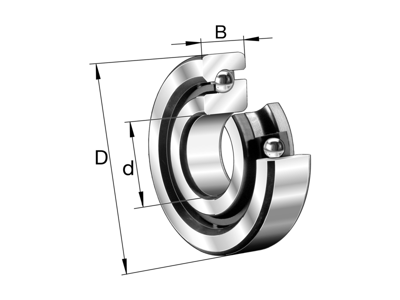 FAG 7603020-TVP AXIAL ANGULAR CONTACT BALL BEARING