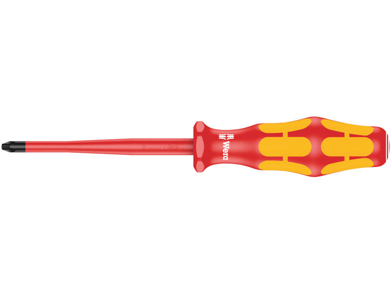 WERA PH VDE-ISOLERET KRYDSKÆRVSSKRUETRÆKKER MED REDUCERET KLINGEDIAMETER 162 iSS, PH 1 X 80 MM