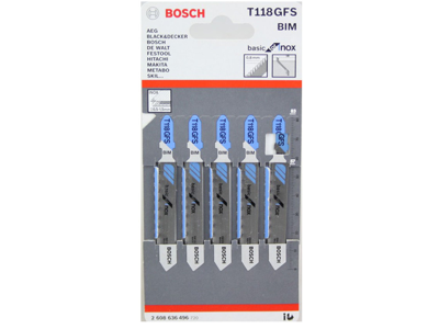 BOSCH STIKSAVKLINGER   T118GFS  3 STK