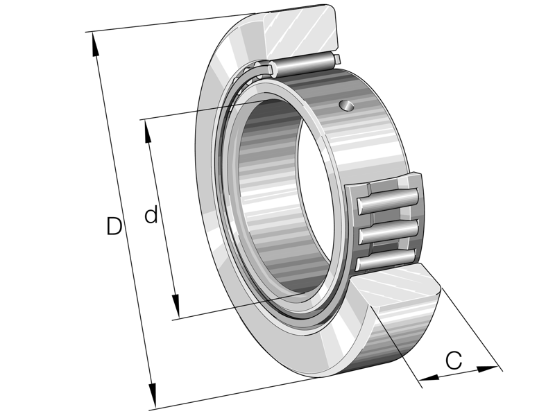 INA STO6-TV YOKE TYPE TRACK ROLLER