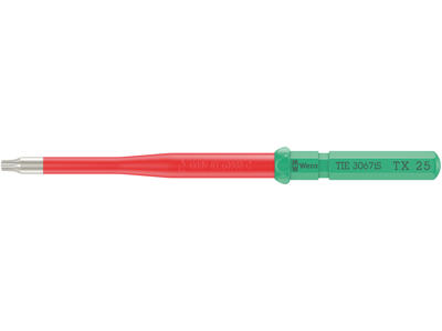 WERA KRAFTFORM KOMPAKT VDE 3067 IS TORX® TAKE IT EASY SB, RUSTFRI STÅL, TX 25 X 157 MM