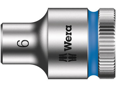 WERA ZYKLOP-TOPPE MED 3/8"-TILSLUTNING 8790 HMB, 6 X 29 MM