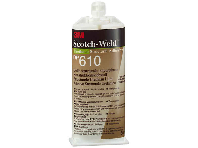 3M SCOTCH-WELD DP610 POLYURET. KONS. LIM MIN. BESTILLING 12 STK