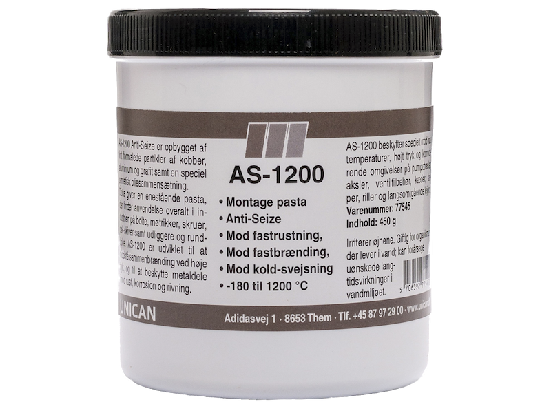 UNICAN AS-1200 MONTAGEPASTA 450G DÅSE