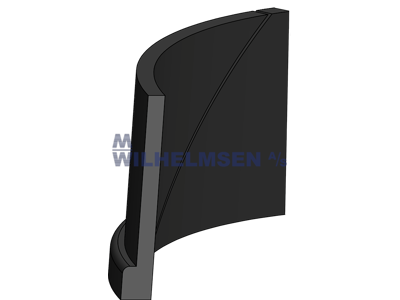 FØRINGSBÅND 35X40X44 POM FØRINGSBÅND POM