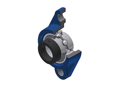 NTN M-UELFL208D1 FLANGED HOUSING UNIT