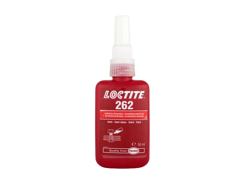 LOCTITE 262 50 ML GEVINDSIKRING "MIDDEL/HØJ STYRKE" 