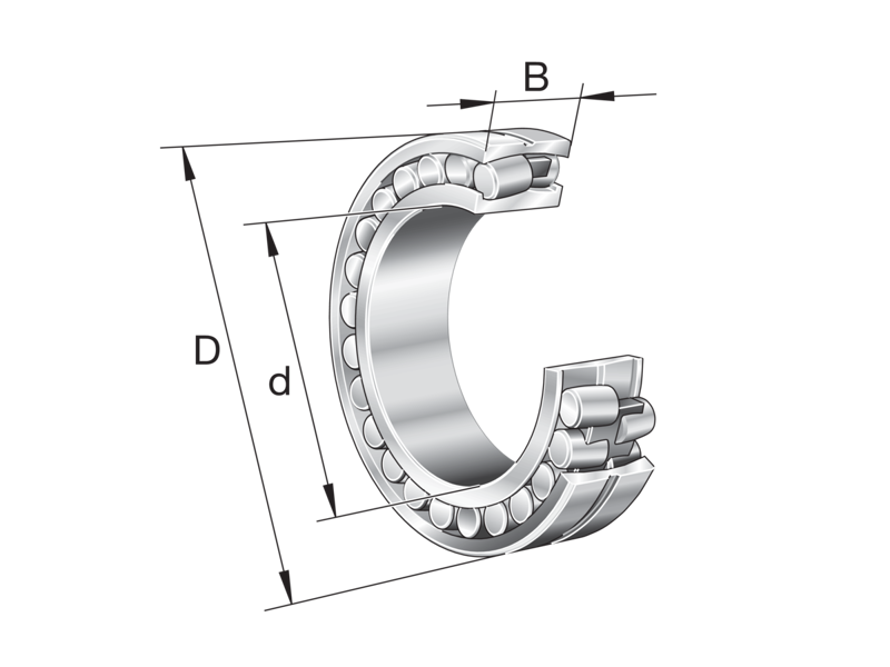 FAG 23124-E1A-XL-M-C3 SELF-ALIGNING BALL BEARING