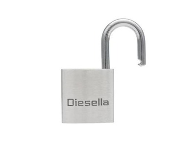 DIESELLA HÆNGELÅS SMALL 20MM ALUMINIUM