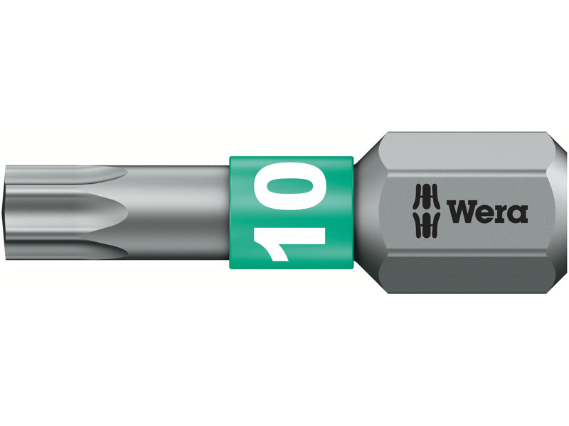 WERA 867/1 BTZ TORX® BITS 867/1 TORX® BTZ, TX 10 X 25 MM