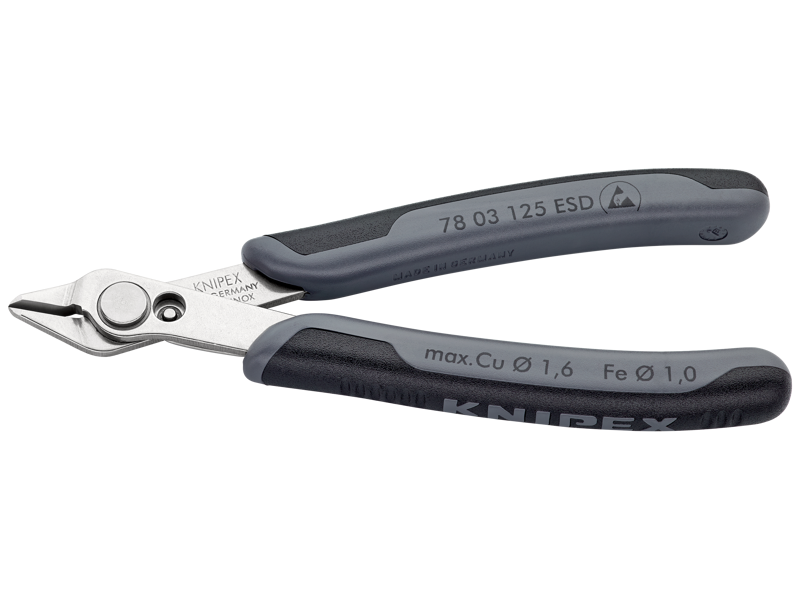 KNIPEX 78 03 125 ESD SKÆVBIDER ELEKTRONIK