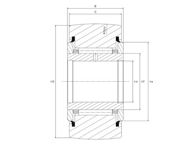 NTN NATR12CLLT/3AS YOKE TYPE TRACK ROLLER 12X32X15