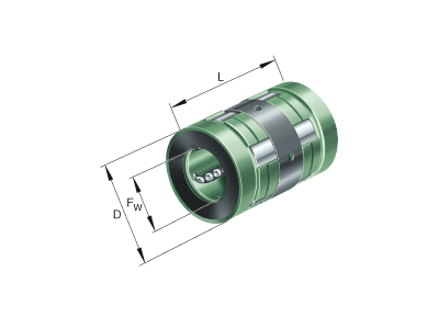 INA KN12-B-PP LINEAR BALL BEARING