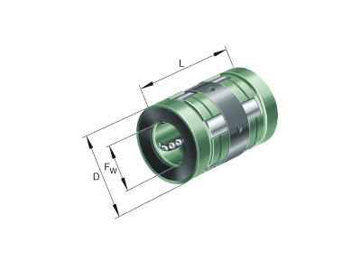 INA KN50-B-PP LINEAR BALL BEARING