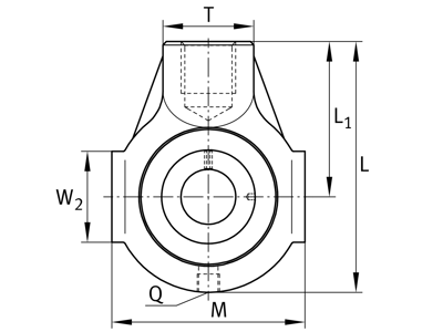 INA PHEY40-XL TAKE-UP HOUSING UNIT