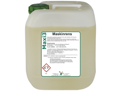 MAXI3 MASKINRENS 5 LTR