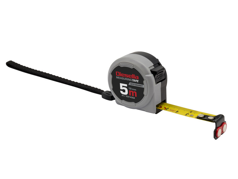 DIESELLA BÅNDMÅL 5MX19 MM COMPACT ABS M/AUTO-LOCK