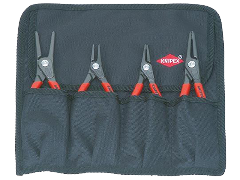 KNIPEX 00 19 57 LÅSERINGSTANGSÆT PRC. 4 STK