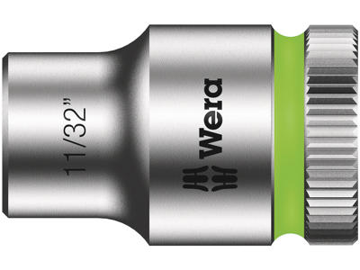 WERA ZYKLOP-TOPPE MED 3/8"-TILSLUTNING 8790 HMB, 11/32" X 29 MM