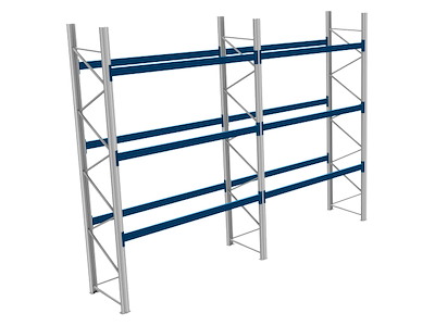 BITO PALLEREOL, GRUNDSEKTION, P3 4500MM, 3 BJÆLKELAG 2700MM 1800KG.