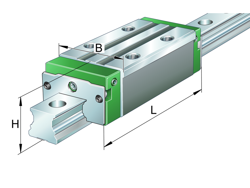 INA KWVE15-B-S-V1-G3 RECIRCULATING BALL BEARING CARRIAGE