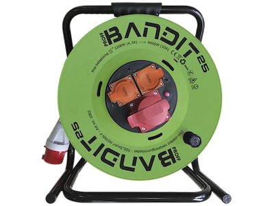 KABELTROMLE 25MTR 5X2,5MM2 IP44 NR 1065