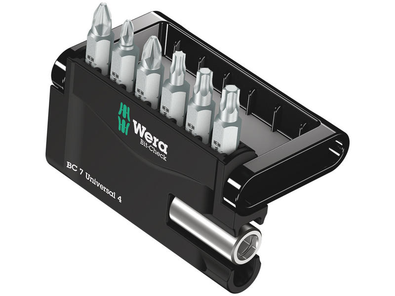 WERA Bit-Check 7 Universal 4, 7 DELE