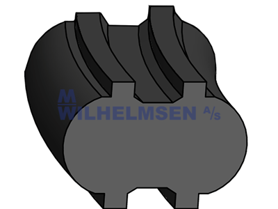 PNEUMATISK STEMPELTÆTNING 10X5,4X1,6 STEMPELTÆTNING NBR