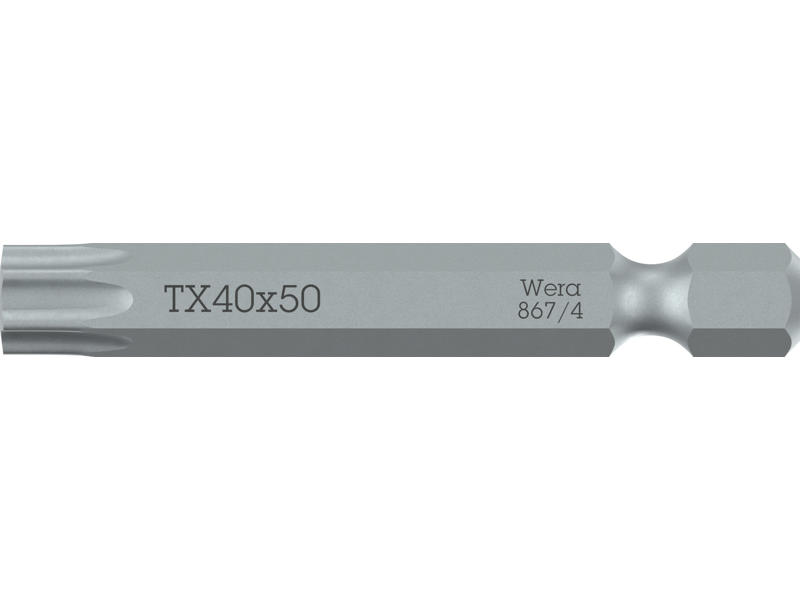 WERA BITS 867/4 Z TORX®, TX 40 X 50 MM