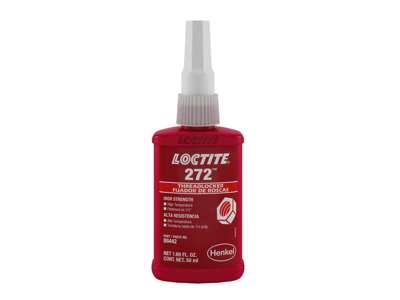 LOCTITE 272 50 ML GEVINDSIKRING "HØJ STYRKE"