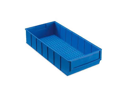 DIESELLA LAGERKASSE 400 B BLÅ PLAST 400x183x81MM
