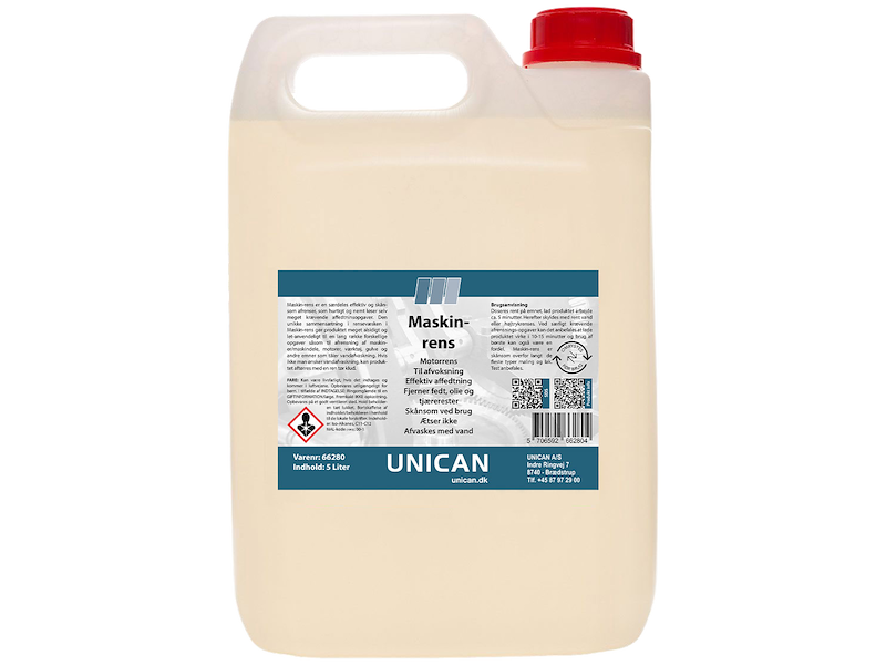 UNICAN C-800 MASKIN/MOTORRENS 5 LTR