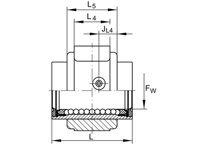 INA KGBO50-PP-AS LINEAR BALL BEARING UNIT