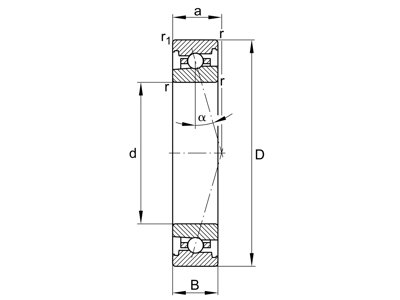 FAG HS7026-E-T-P4S-UL SPINDELLEJE  