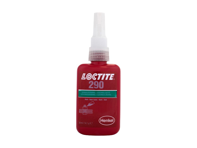 LOCTITE 290 50 ML GEVINDSIKRING "MIDDEL/HØJ STYRKE"