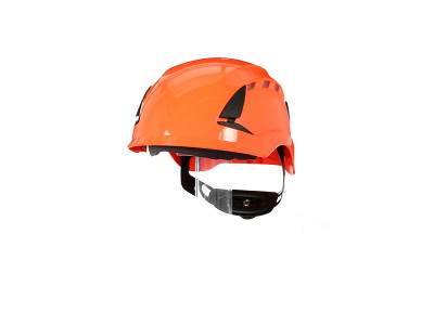 3M SIKKERHEDSHJELM X5500, VENTILERET/REFLEKS, ORANGE