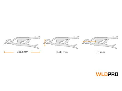 DIESELLA SVEJSETANG D10 RØR-SVEJSETANG 280MM