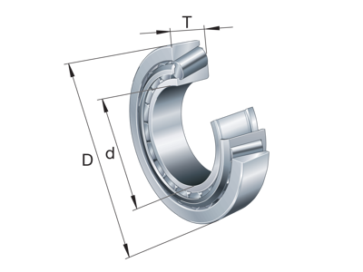 FAG 30205-XL TAPERED ROLLER BEARING