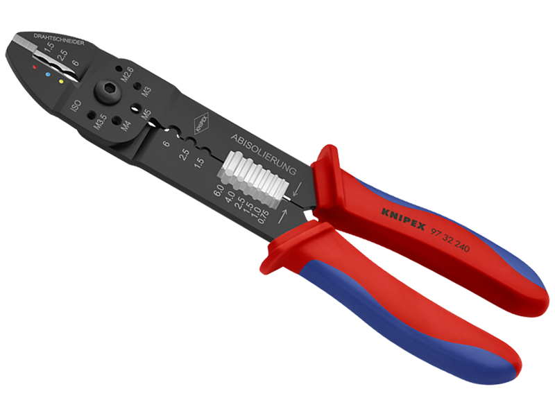KNIPEX 97 32 240 CRIMPTANG T/KABELSKO & -FORBINDERE 240 MM